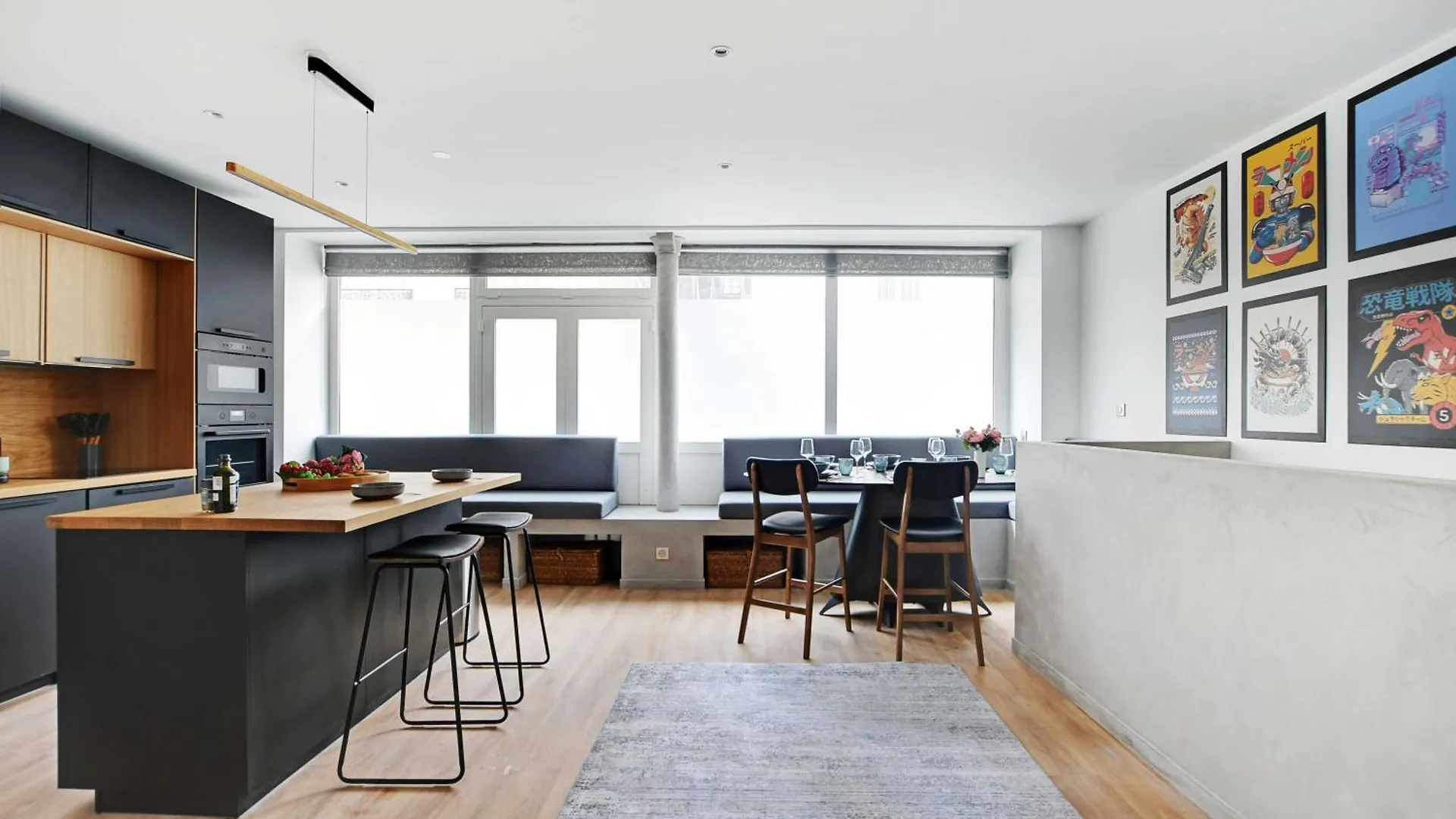 Spacious Apartment - 2Br- 6P - Grandes-Carrieres Paris