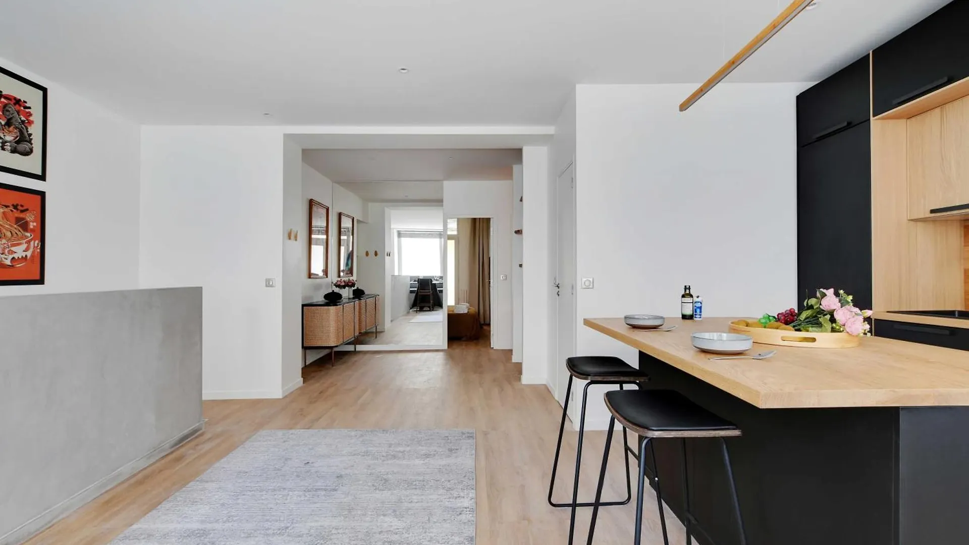 Spacious Apartment - 2Br- 6P - Grandes-Carrieres Paris
