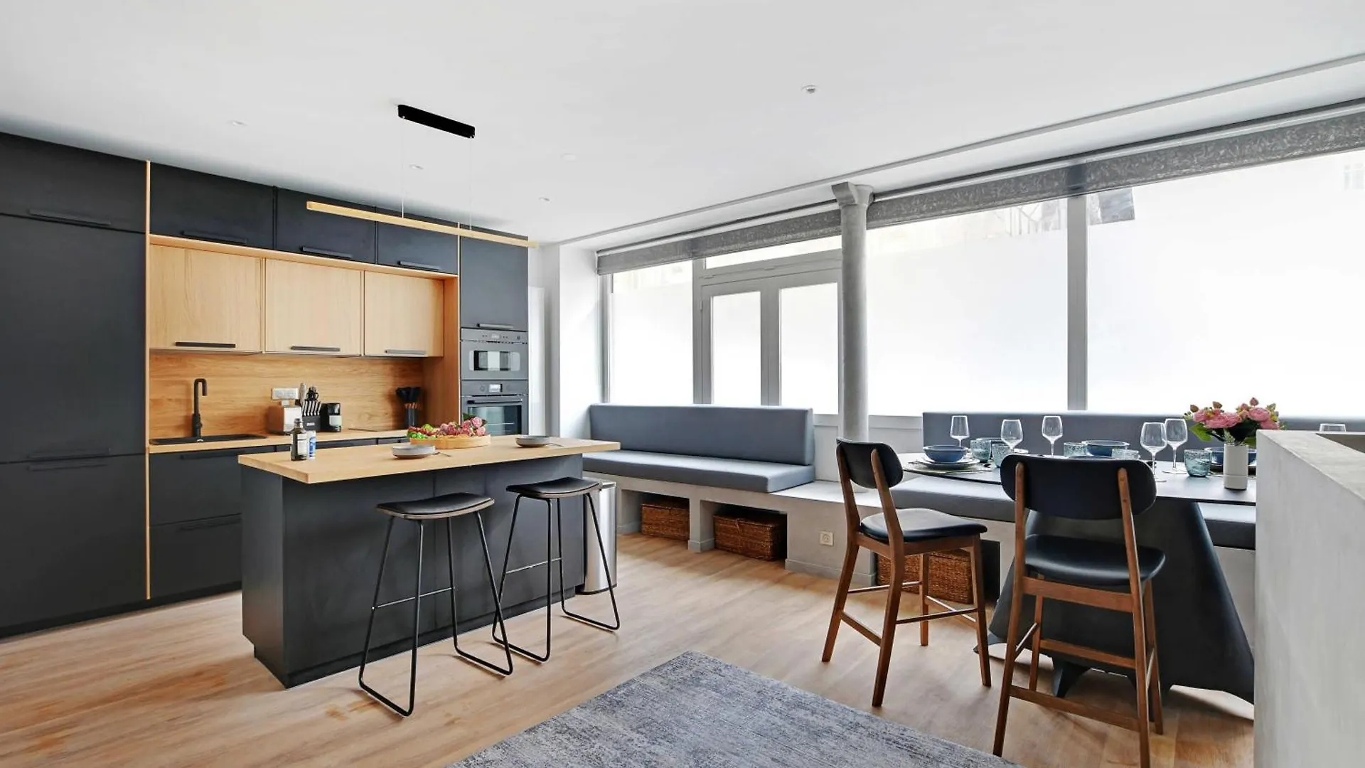Spacious Apartment - 2Br- 6P - Grandes-Carrieres Paris